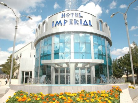 Imperial facade with gardens